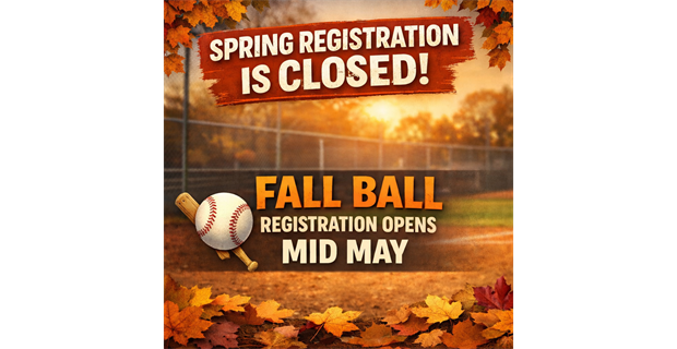 SPRING REGISTRATION IS CLOSED